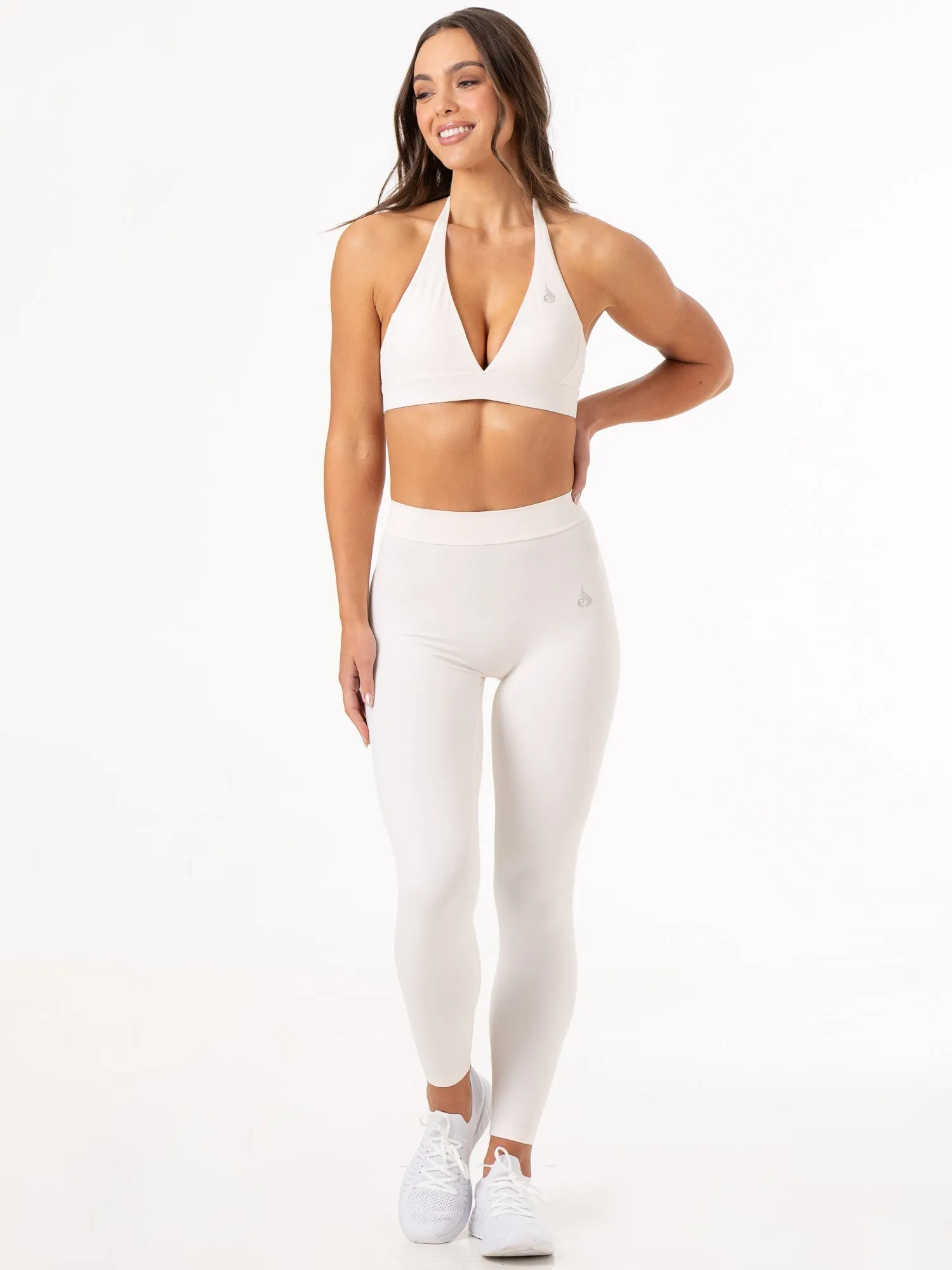 NKD Halter Bra - Ivory sold by Ryderwear product image thumbnail 4