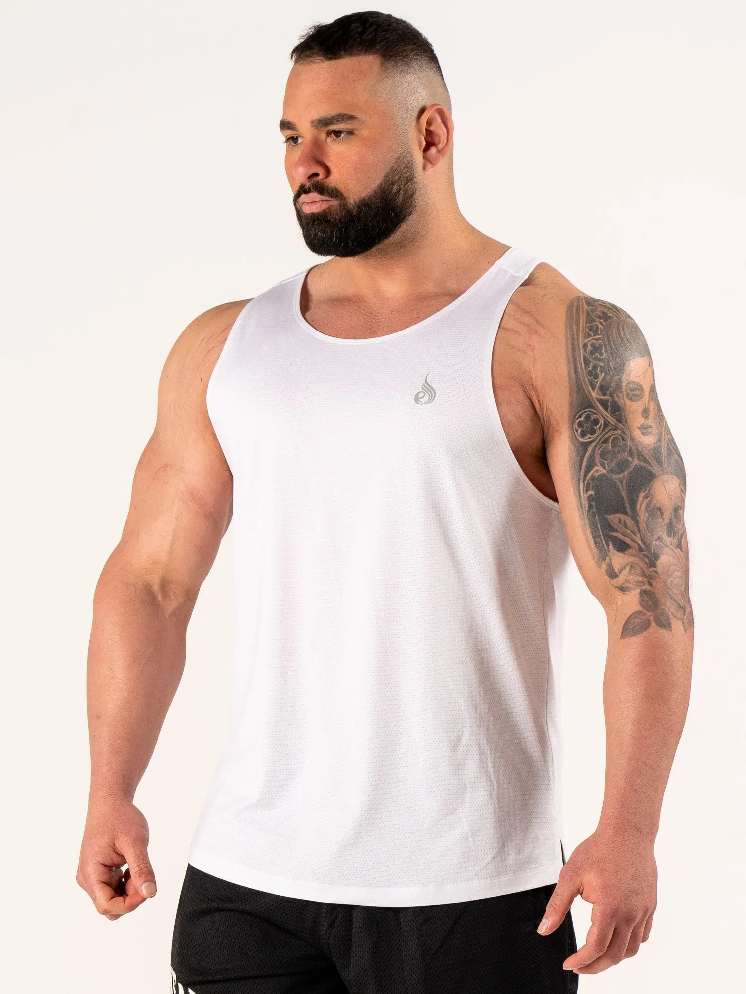 Flex Active Tank - White sold by Ryderwear product image thumbnail 5