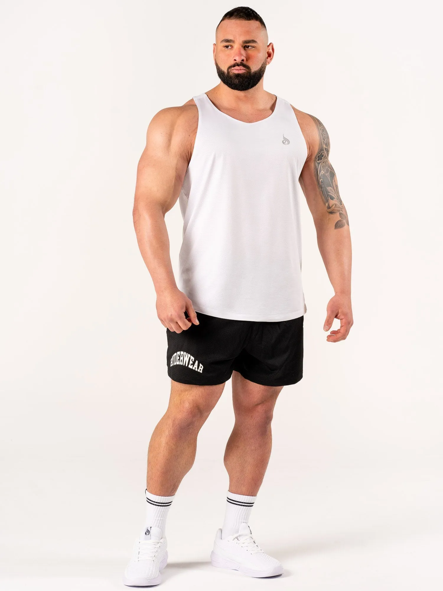 Flex Active Tank - White sold by Ryderwear product image thumbnail 4
