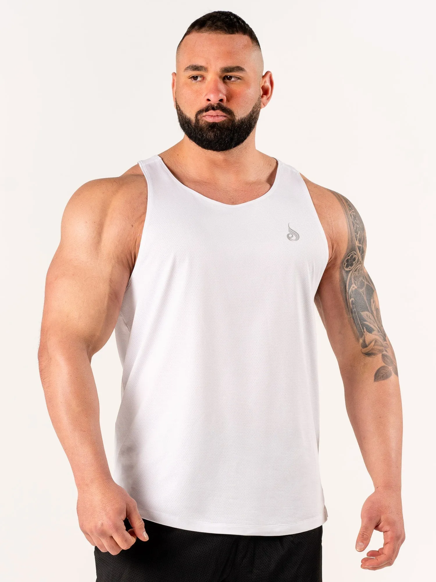 Flex Active Tank - White sold by Ryderwear