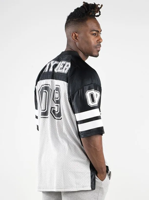 Mens Varsity Jersey - Black/Grey sold by Ryderwear product image thumbnail 3