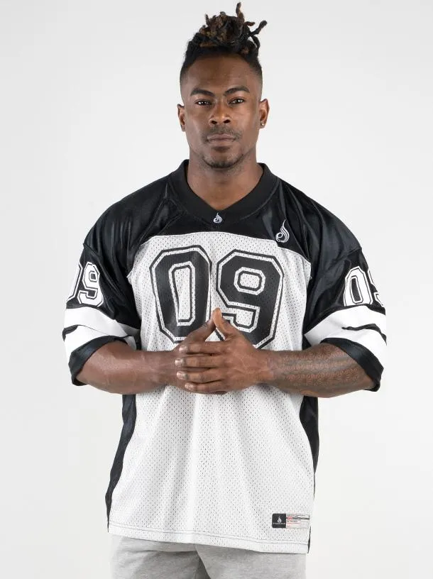 Mens Varsity Jersey - Black/Grey sold by Ryderwear product image thumbnail 4