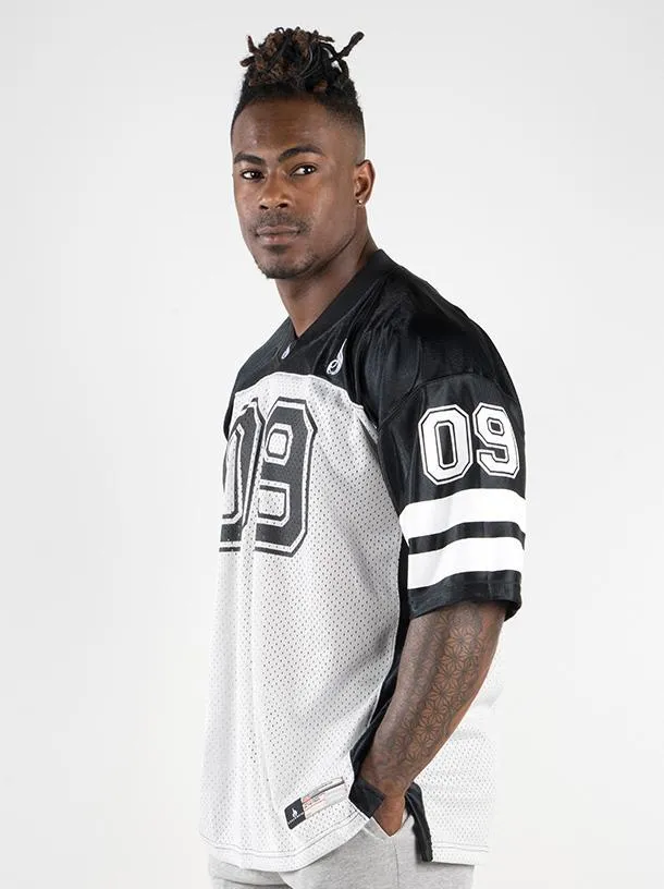 Mens Varsity Jersey - Black/Grey sold by Ryderwear product image thumbnail 5