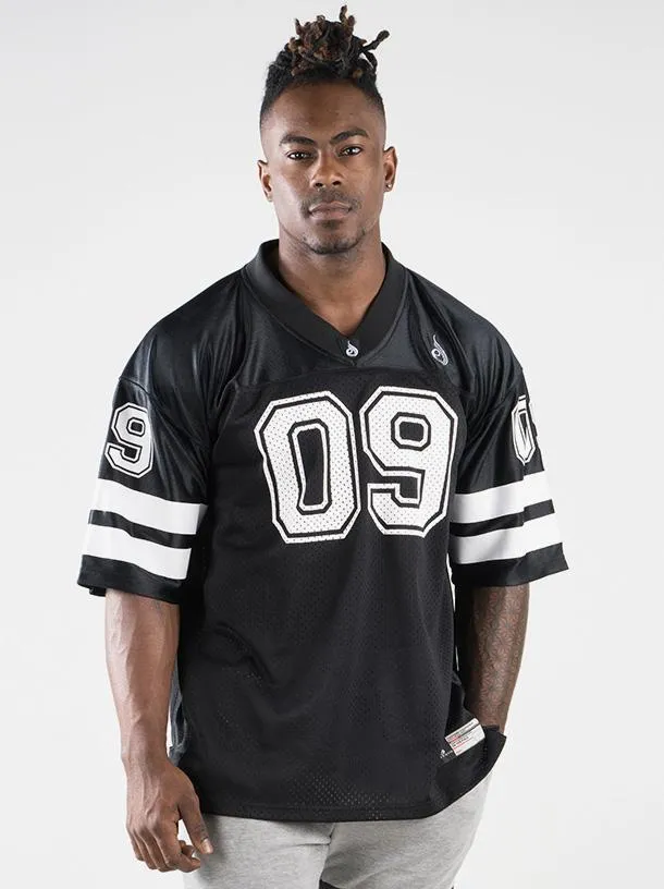 Mens Varsity Jersey - Black sold by Ryderwear