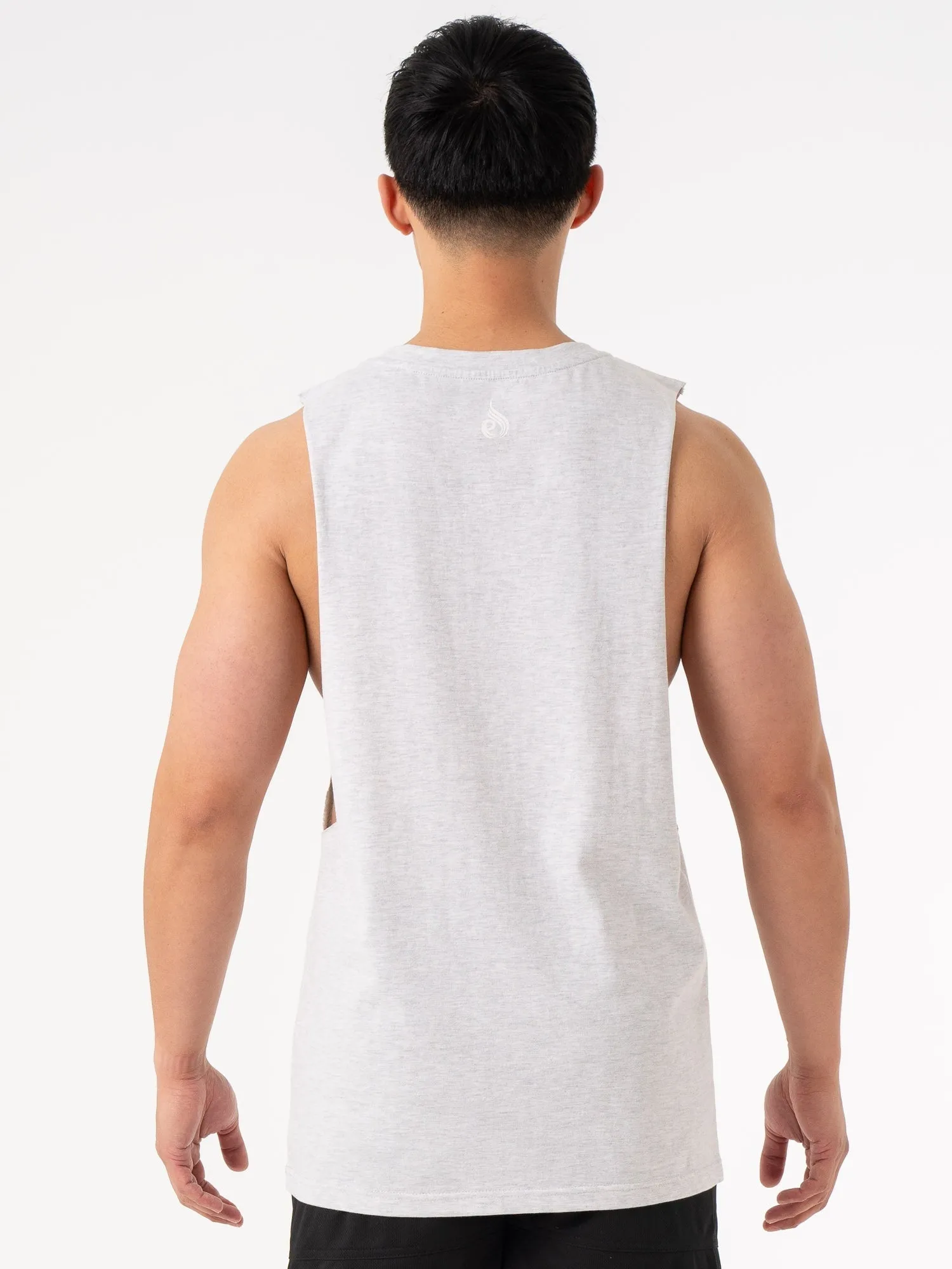 Baller Tank - Snow Marl sold by Ryderwear product image thumbnail 2