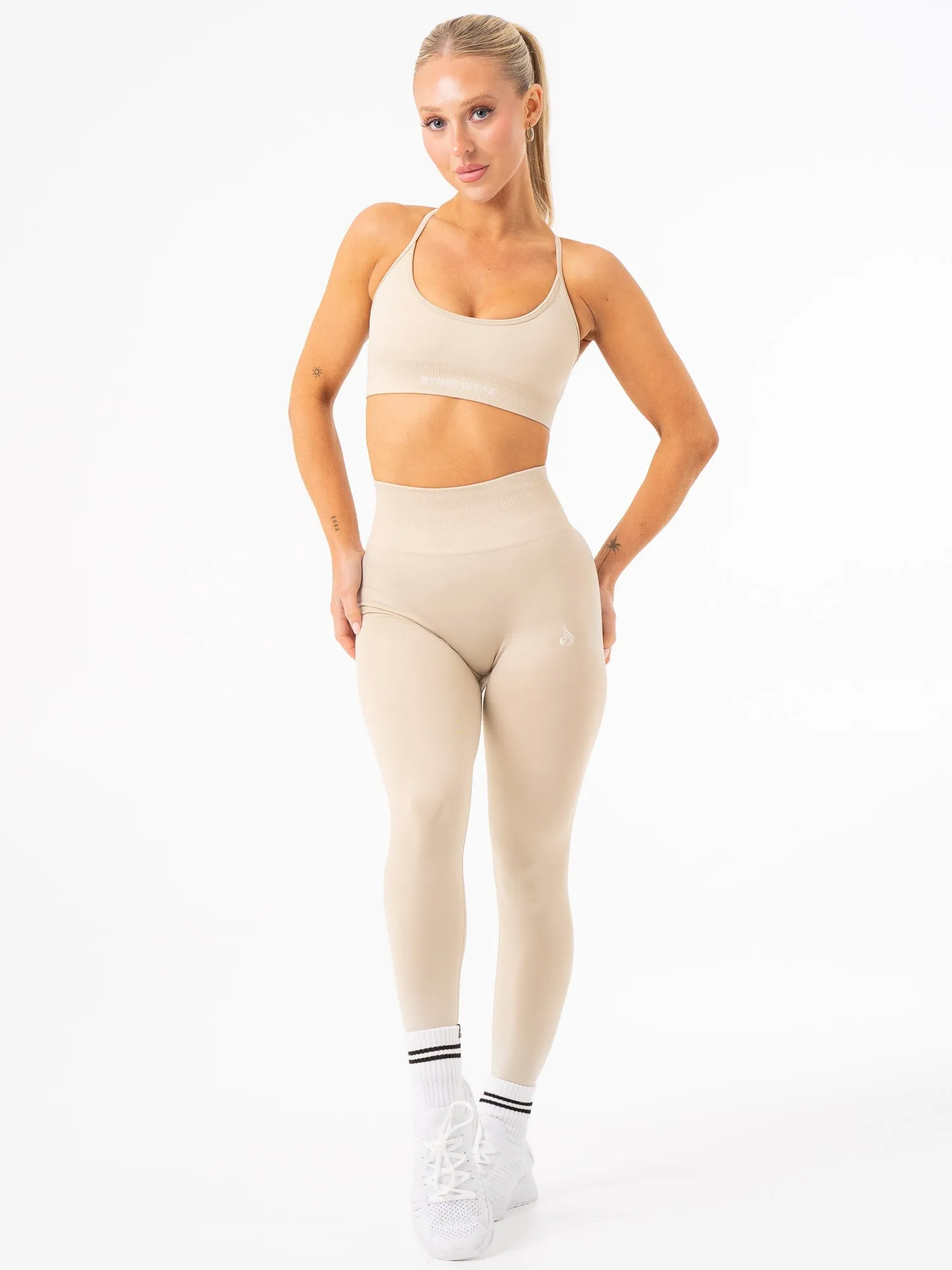 Lift 2.0 BBL Seamless Leggings - Sand sold by Ryderwear product image thumbnail 5