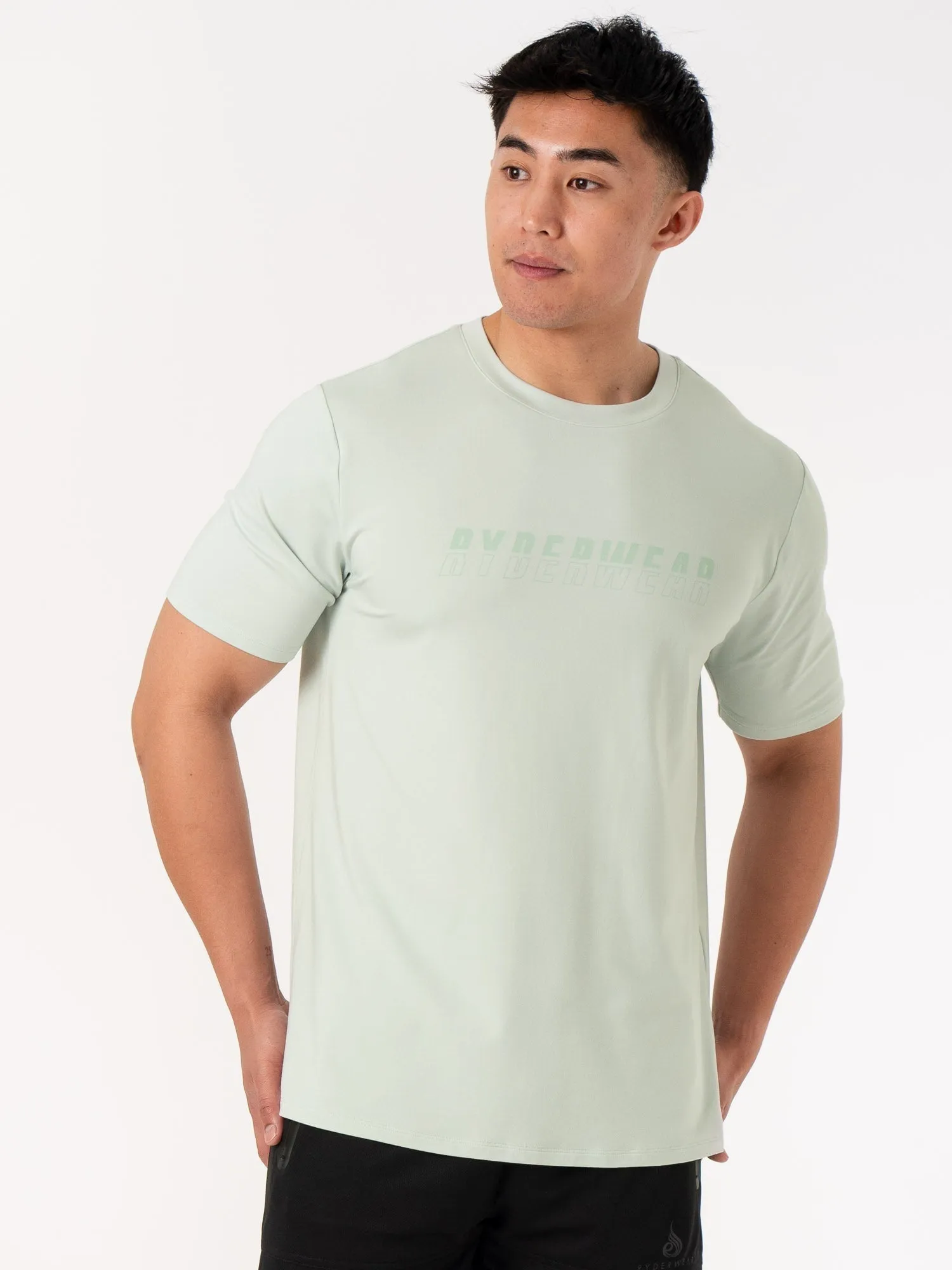 Soft Tech Regular T-Shirt - Spearmint sold by Ryderwear product image thumbnail 3