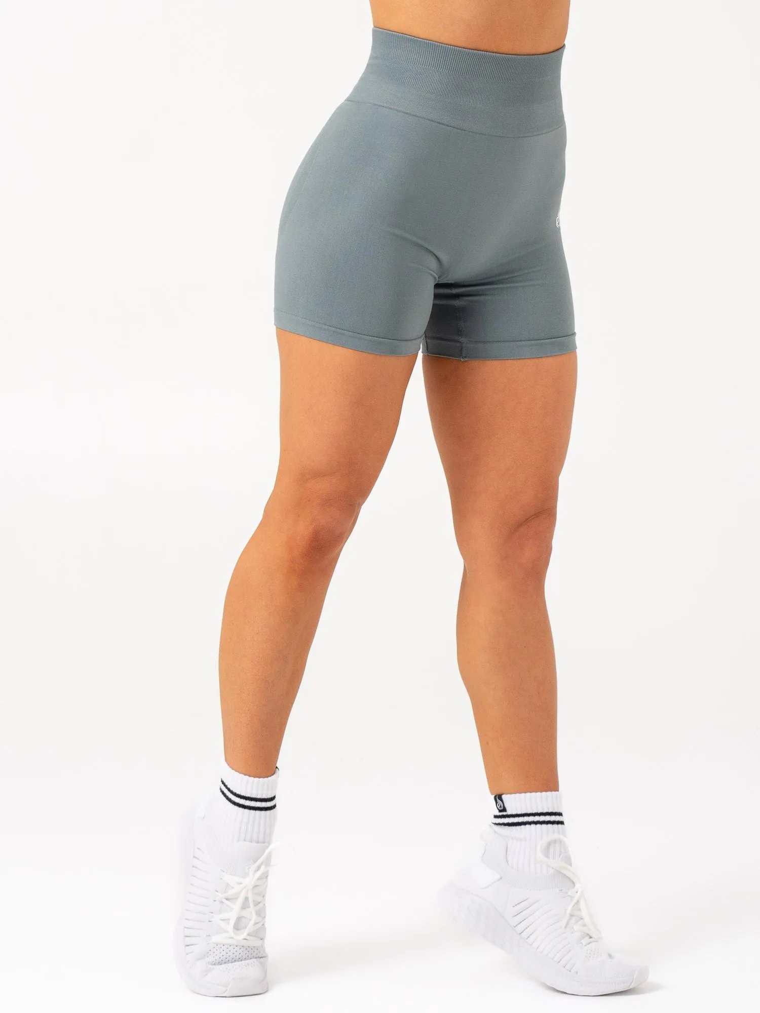 Lift 2.0 BBL Seamless Shorts - Petrol sold by Ryderwear product image thumbnail 5