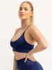 Lift 2.0 Seamless Sports Bra - Navy sold by Ryderwear