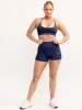 Lift 2.0 Seamless Sports Bra - Navy sold by Ryderwear