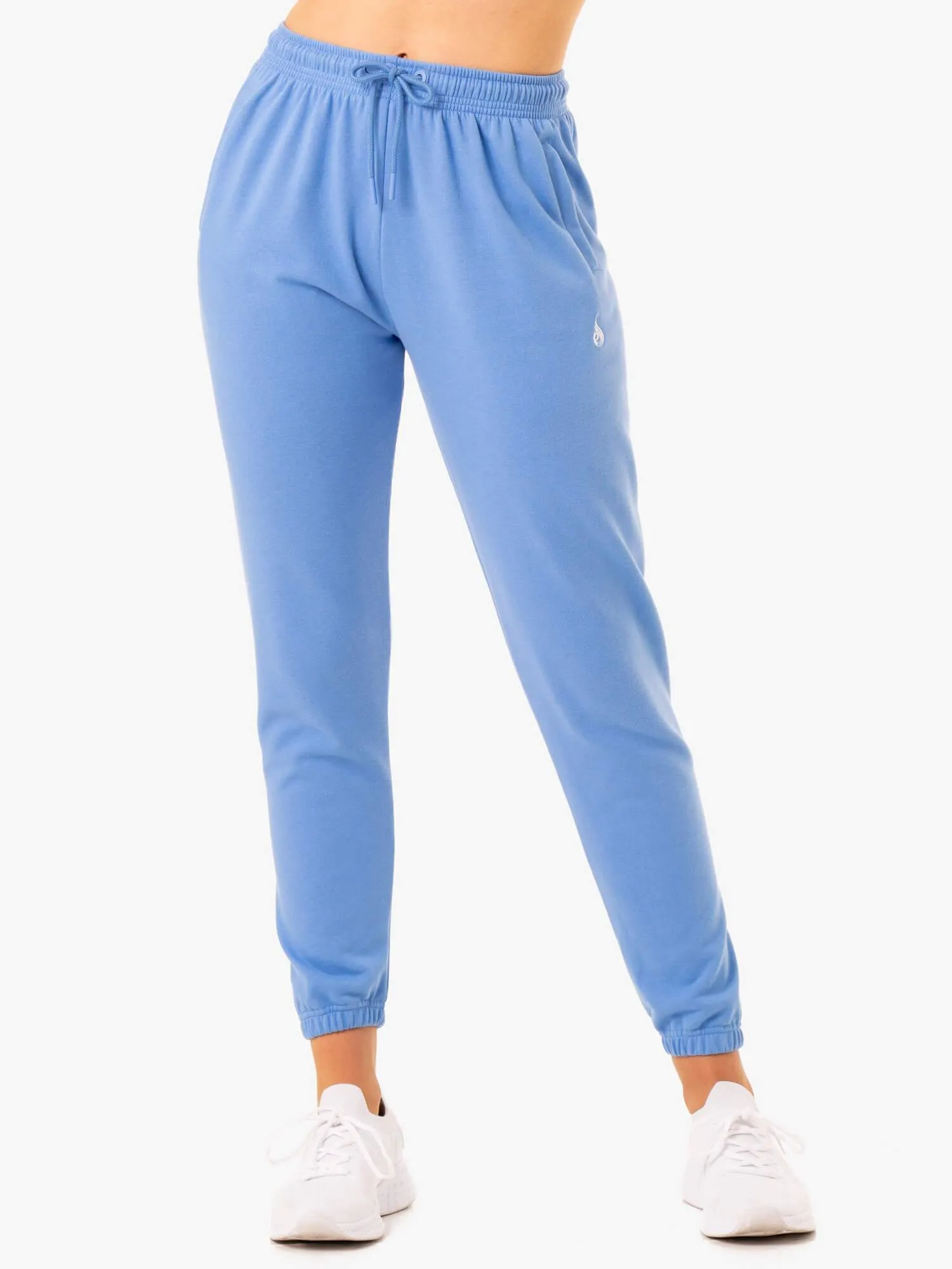 Off-Duty Fleece Track Pants - Sky Blue sold by Ryderwear product image thumbnail 3