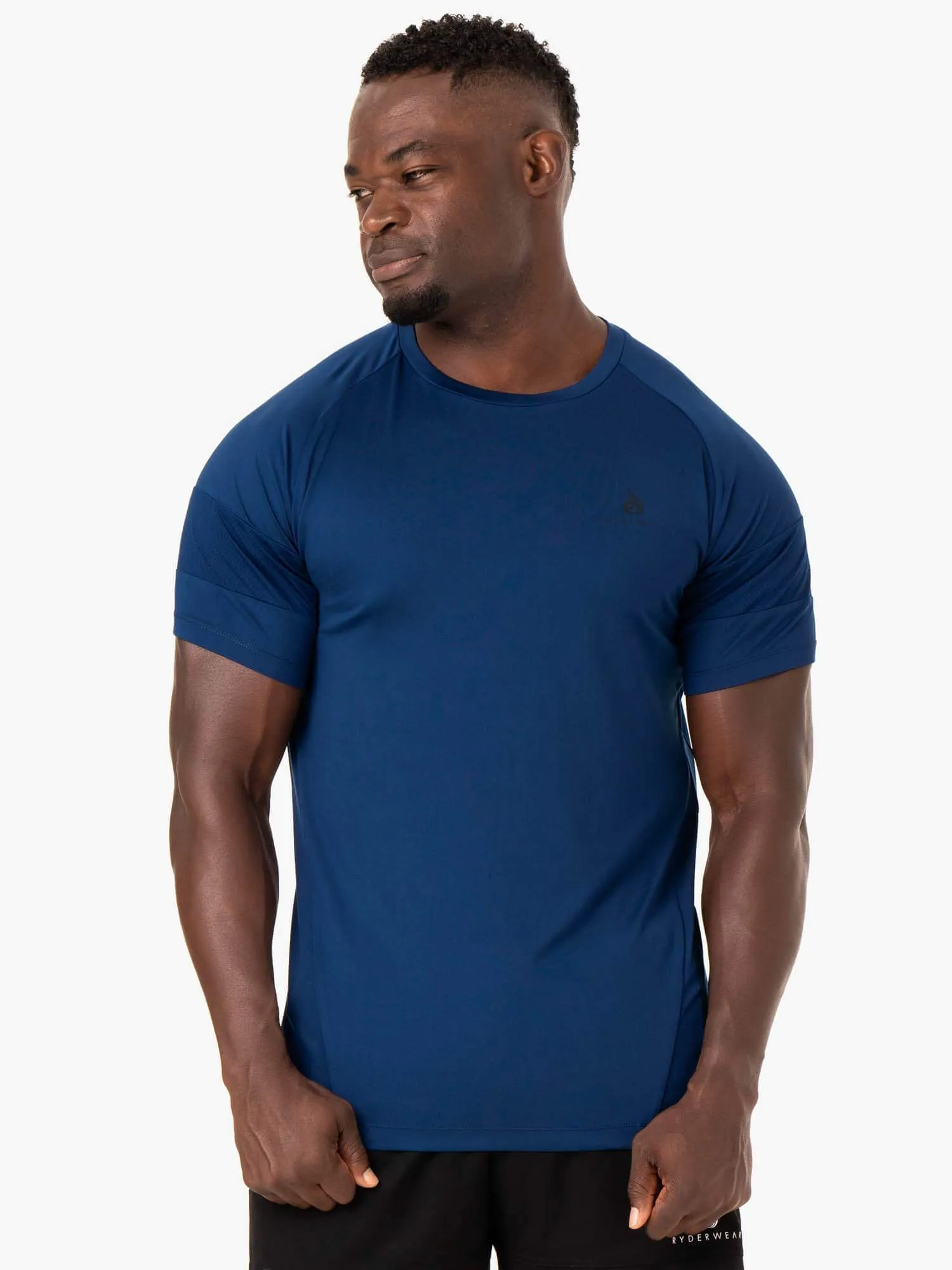 Action Mesh T-Shirt - Blue sold by Ryderwear product image thumbnail 3