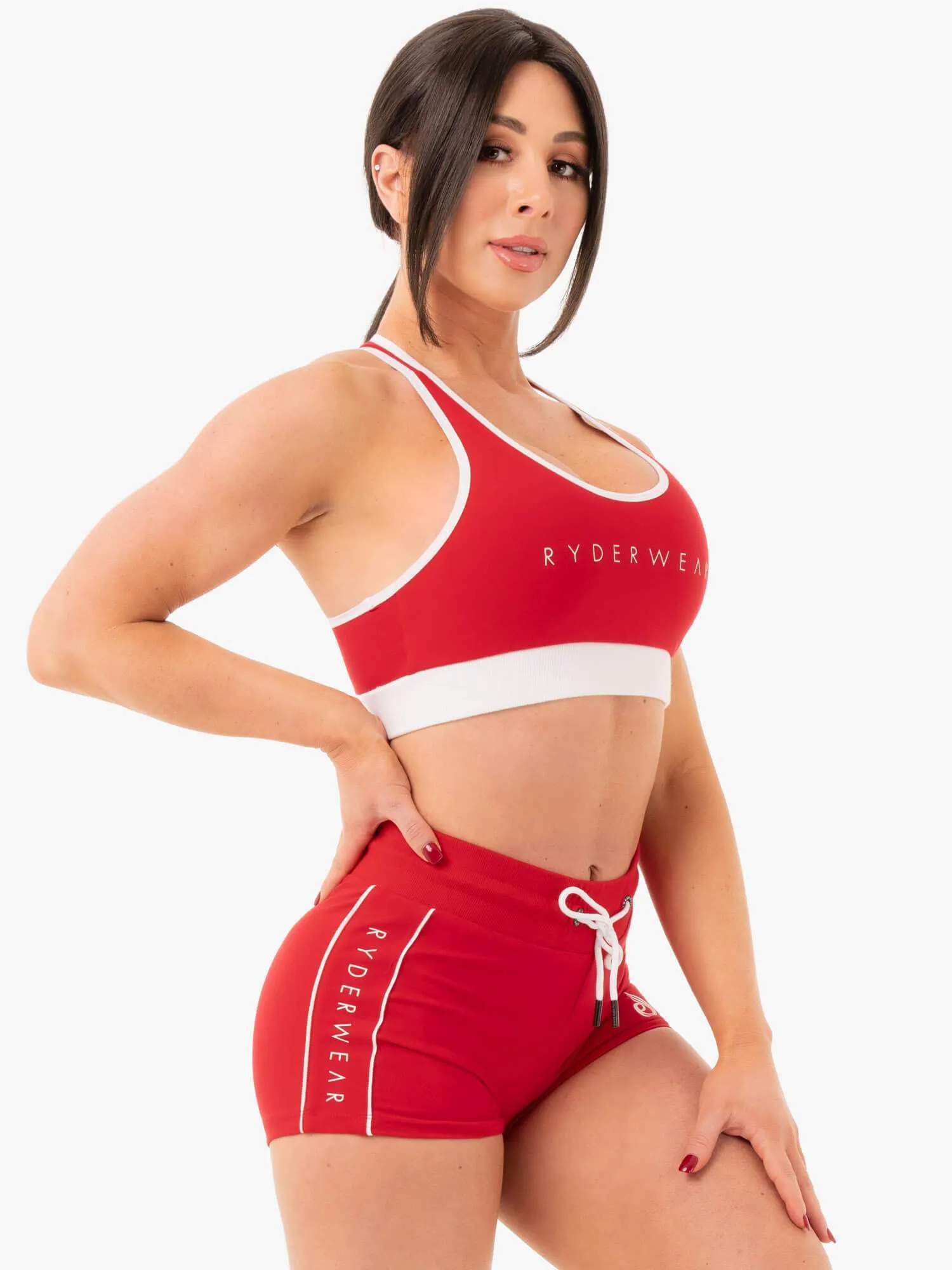 Track Sports Bra - Red sold by Ryderwear product image thumbnail 4
