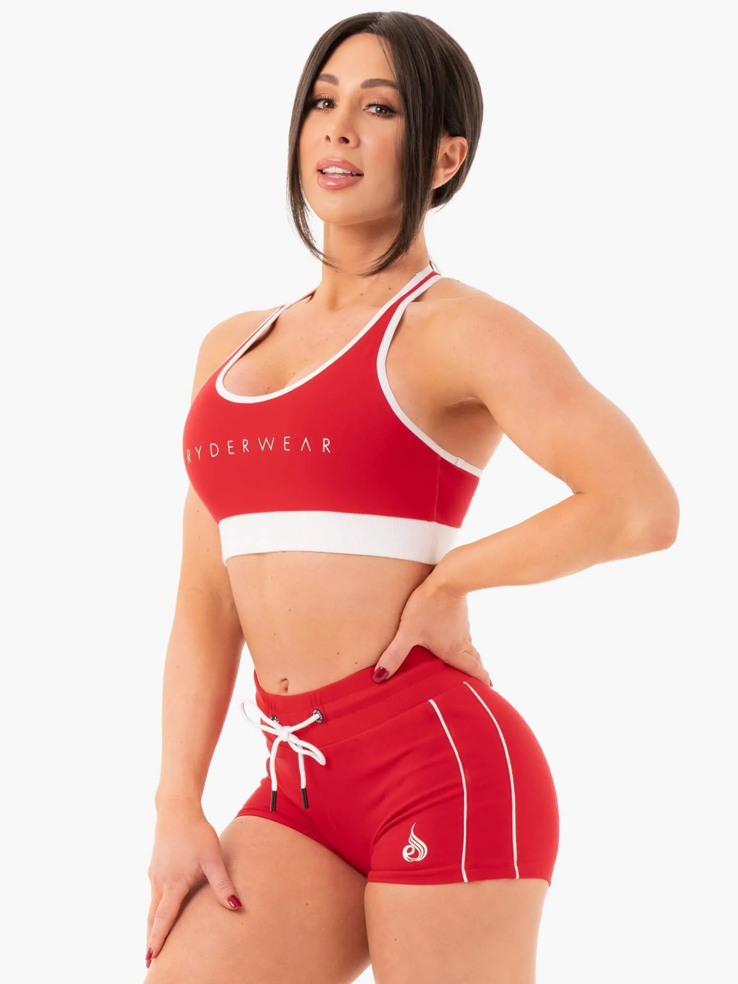 Track Sports Bra - Red sold by Ryderwear product image thumbnail 3