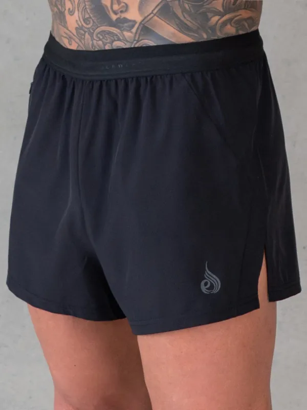 3" Training Shorts - Black made by Ryderwear