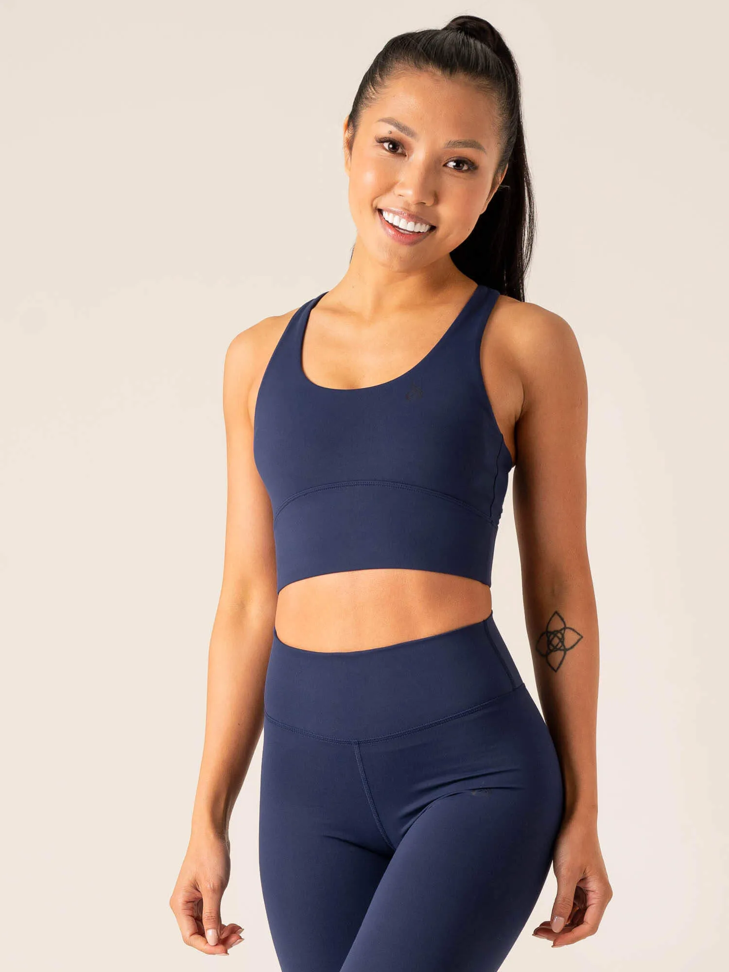 NKD Arch Sports Bra - Navy sold by Ryderwear product image thumbnail 4