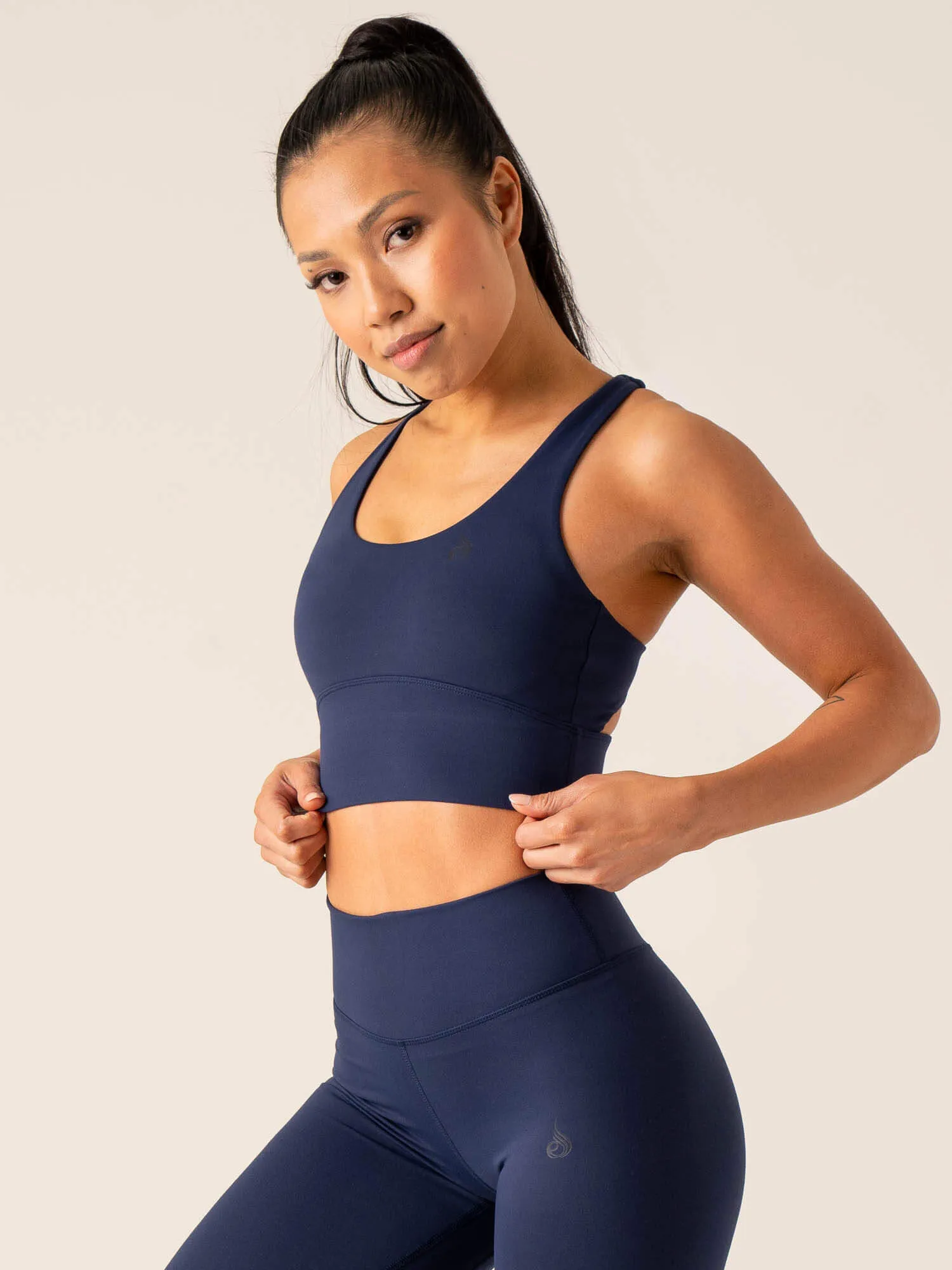 NKD Arch Sports Bra - Navy sold by Ryderwear product image thumbnail 5