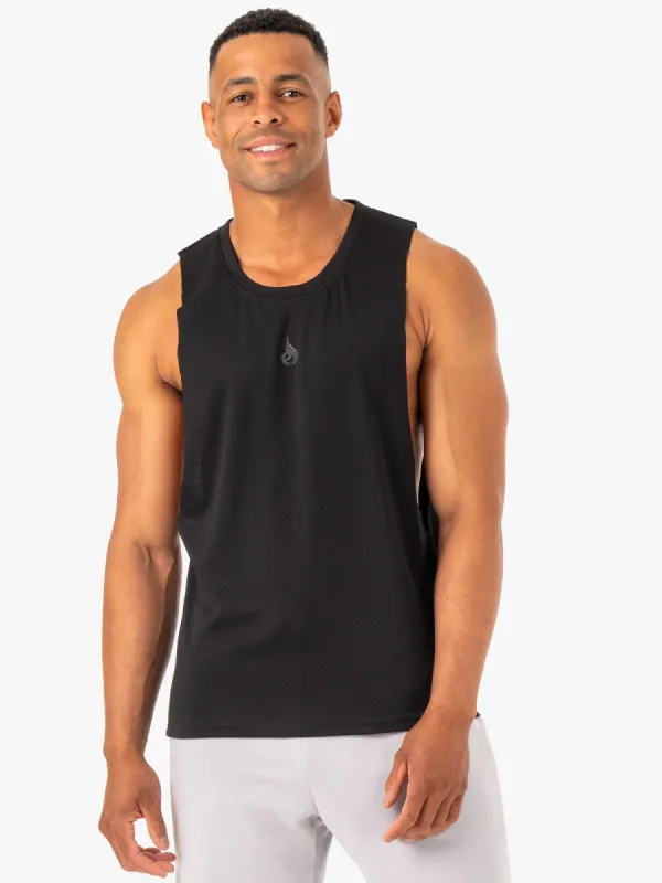 Enhance Baller Tank - Black sold by Ryderwear