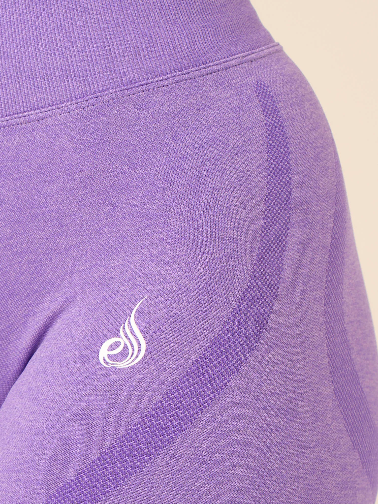 Staples Seamless Leggings - Violet Marl sold by Ryderwear product image thumbnail 5