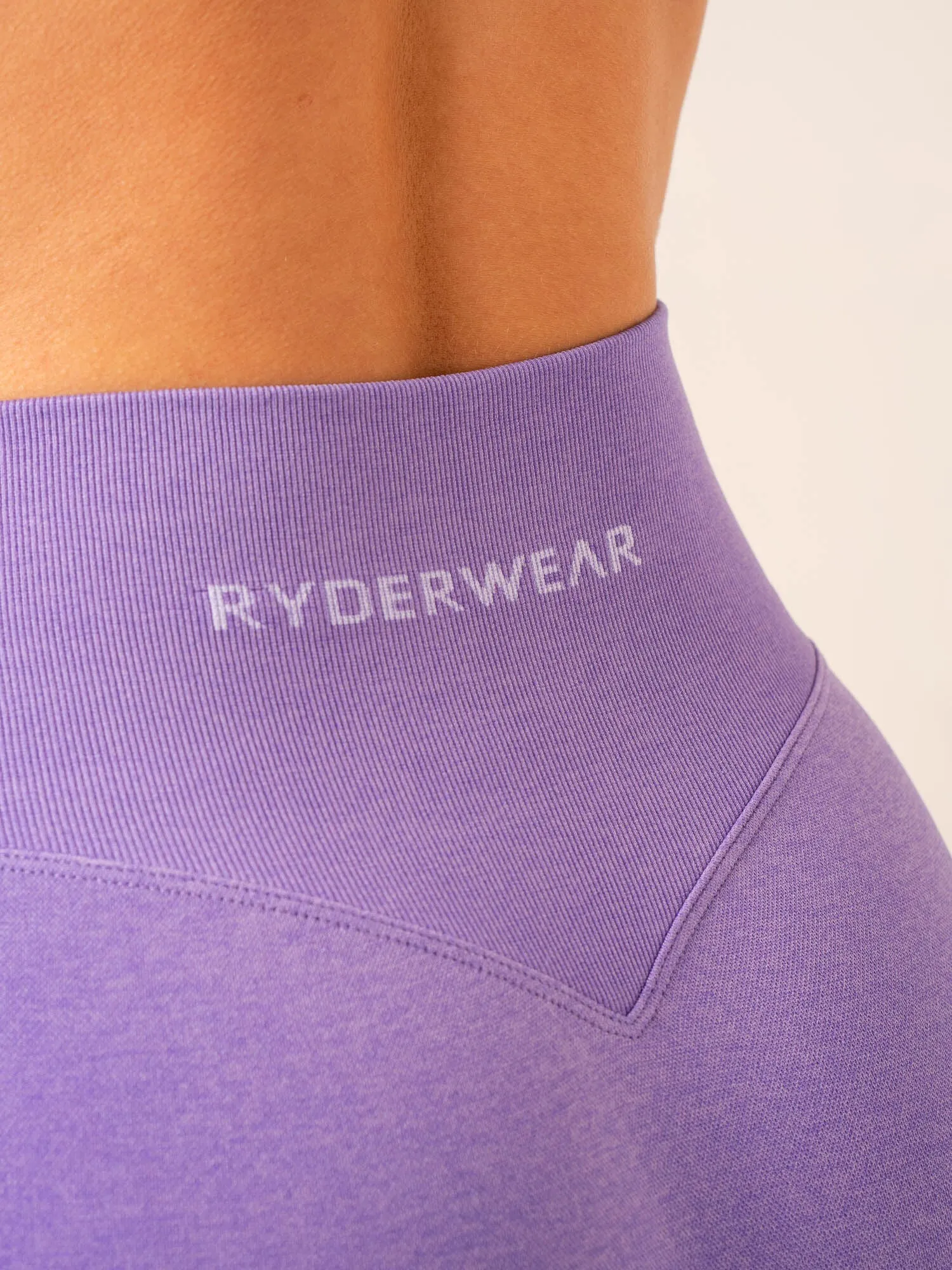 Staples Seamless Leggings - Violet Marl sold by Ryderwear product image thumbnail 4