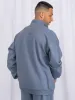 Unisex Half Zip Jumper - Denim Blue sold by Ryderwear