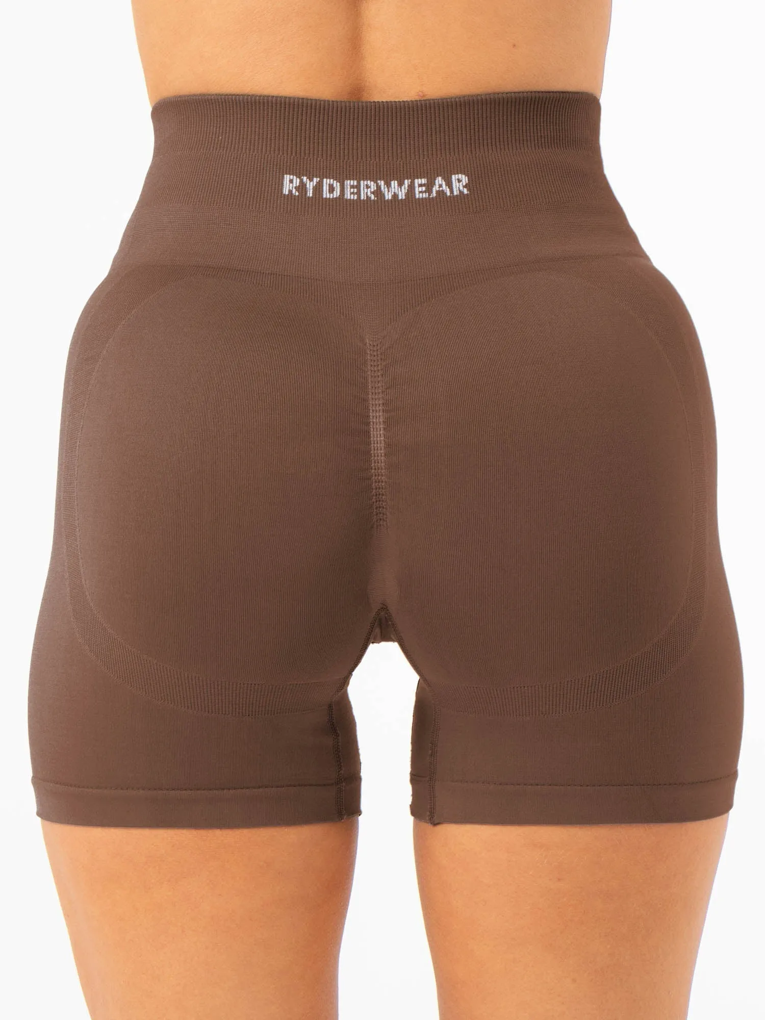 Lift 2.0 BBL Seamless Shorts - Espresso sold by Ryderwear product image thumbnail 4
