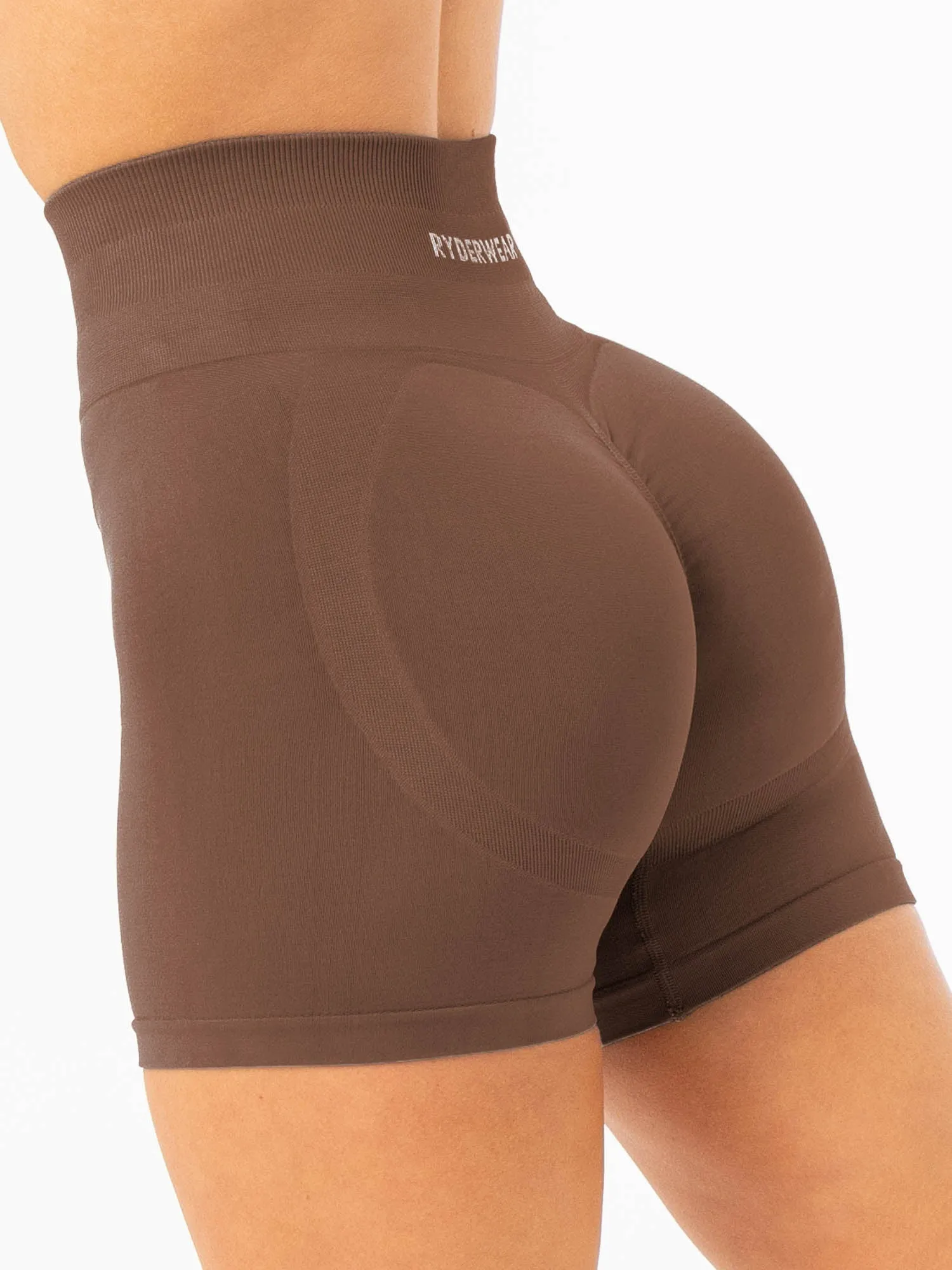 Lift 2.0 BBL Seamless Shorts - Espresso sold by Ryderwear