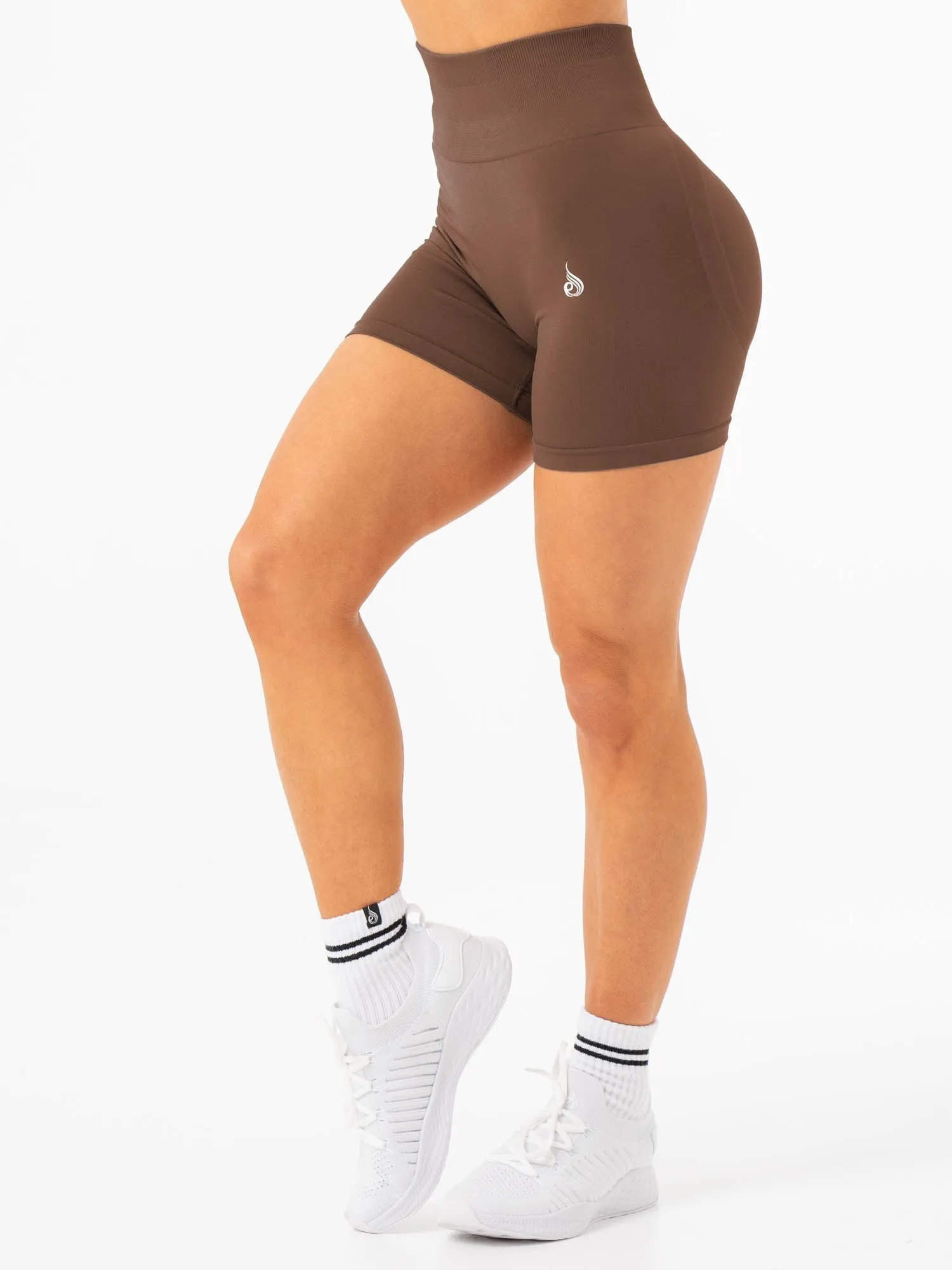 Lift 2.0 BBL Seamless Shorts - Espresso sold by Ryderwear product image thumbnail 2