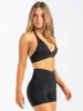 NKD Halter Sports Bra - Black sold by Ryderwear