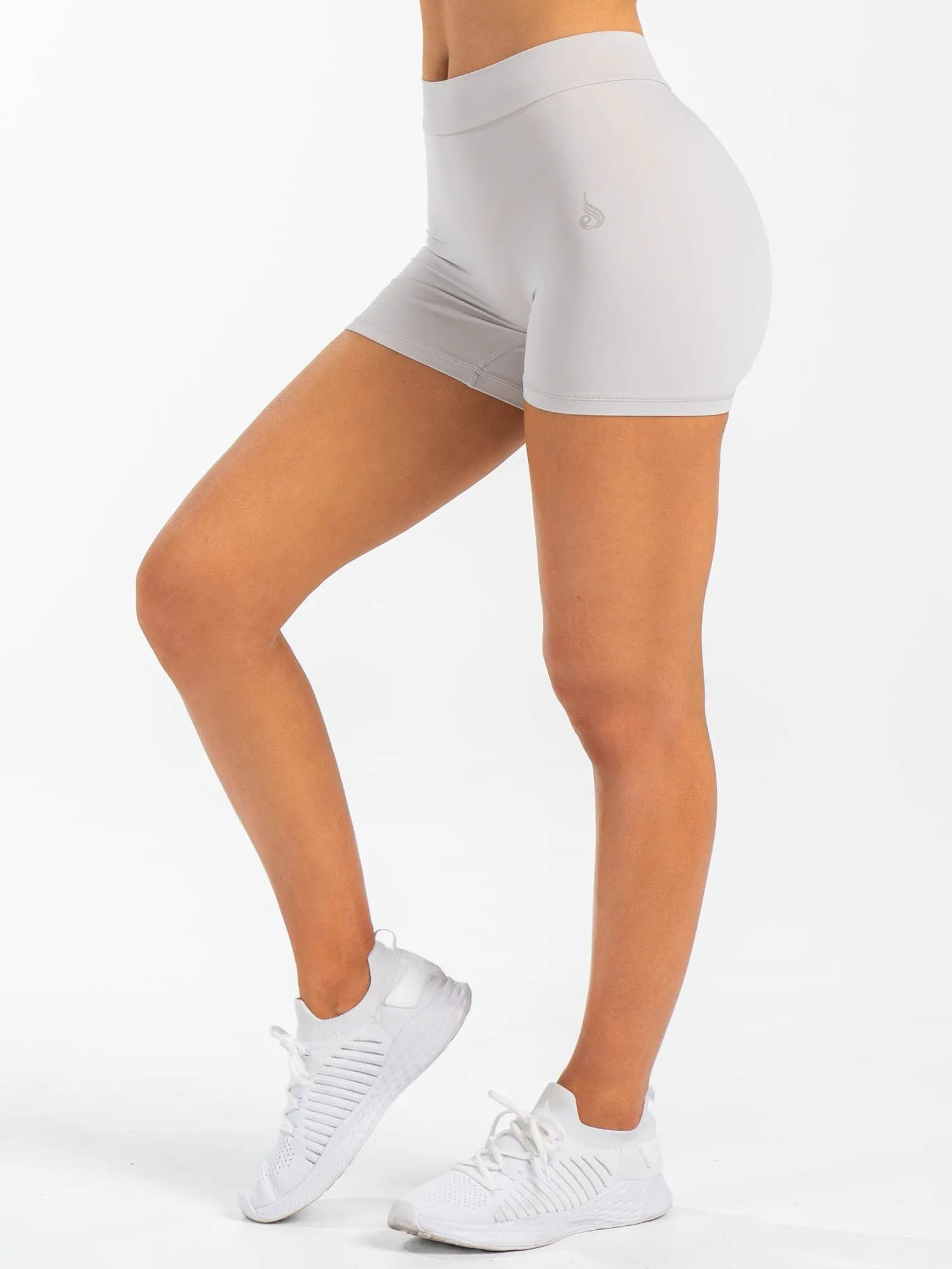 NKD V Scrunch Shorts - Sugar Dust sold by Ryderwear product image thumbnail 2