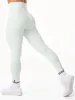 NKD Cross Waist Band Leggings - Cool Mint sold by Ryderwear