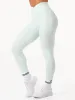NKD Cross Waist Band Leggings - Cool Mint sold by Ryderwear