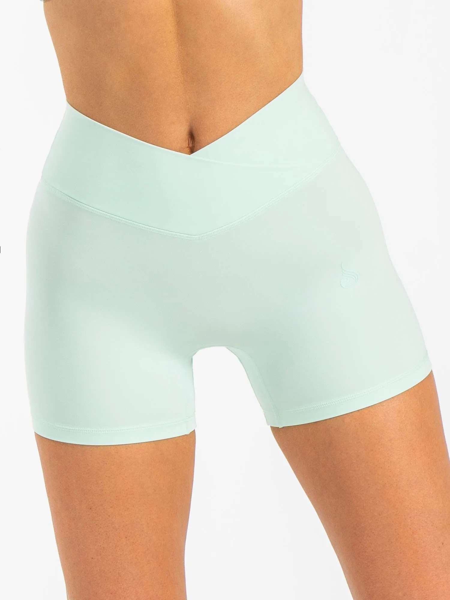 NKD Cross Waist Band Shorts - Cool Mint sold by Ryderwear product image thumbnail 5