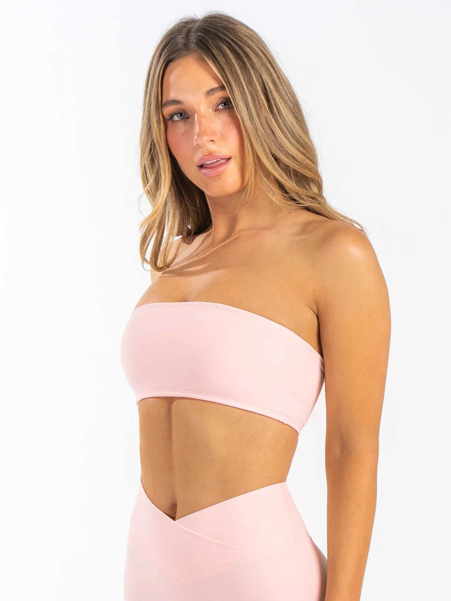 NKD Bandeau - Pink Musk sold by Ryderwear product image thumbnail 3