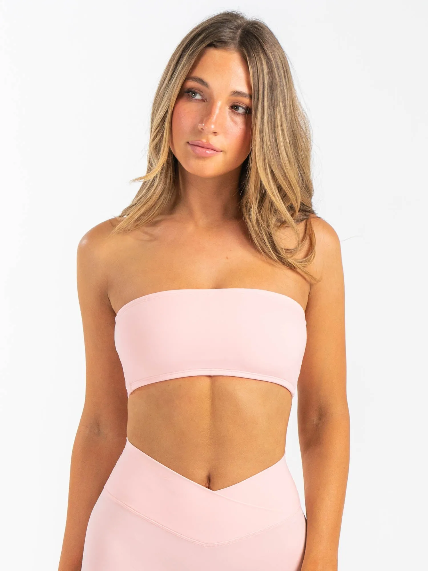 NKD Bandeau - Pink Musk sold by Ryderwear product image thumbnail 4
