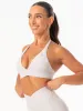 NKD Halter Sports Bra - Sugar Dust sold by Ryderwear