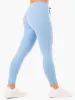 Replay High Waisted Leggings - Sky Blue sold by Ryderwear