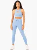 Replay High Waisted Leggings - Sky Blue sold by Ryderwear