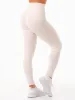 NKD High Waisted Scrunch Leggings - Bone sold by Ryderwear