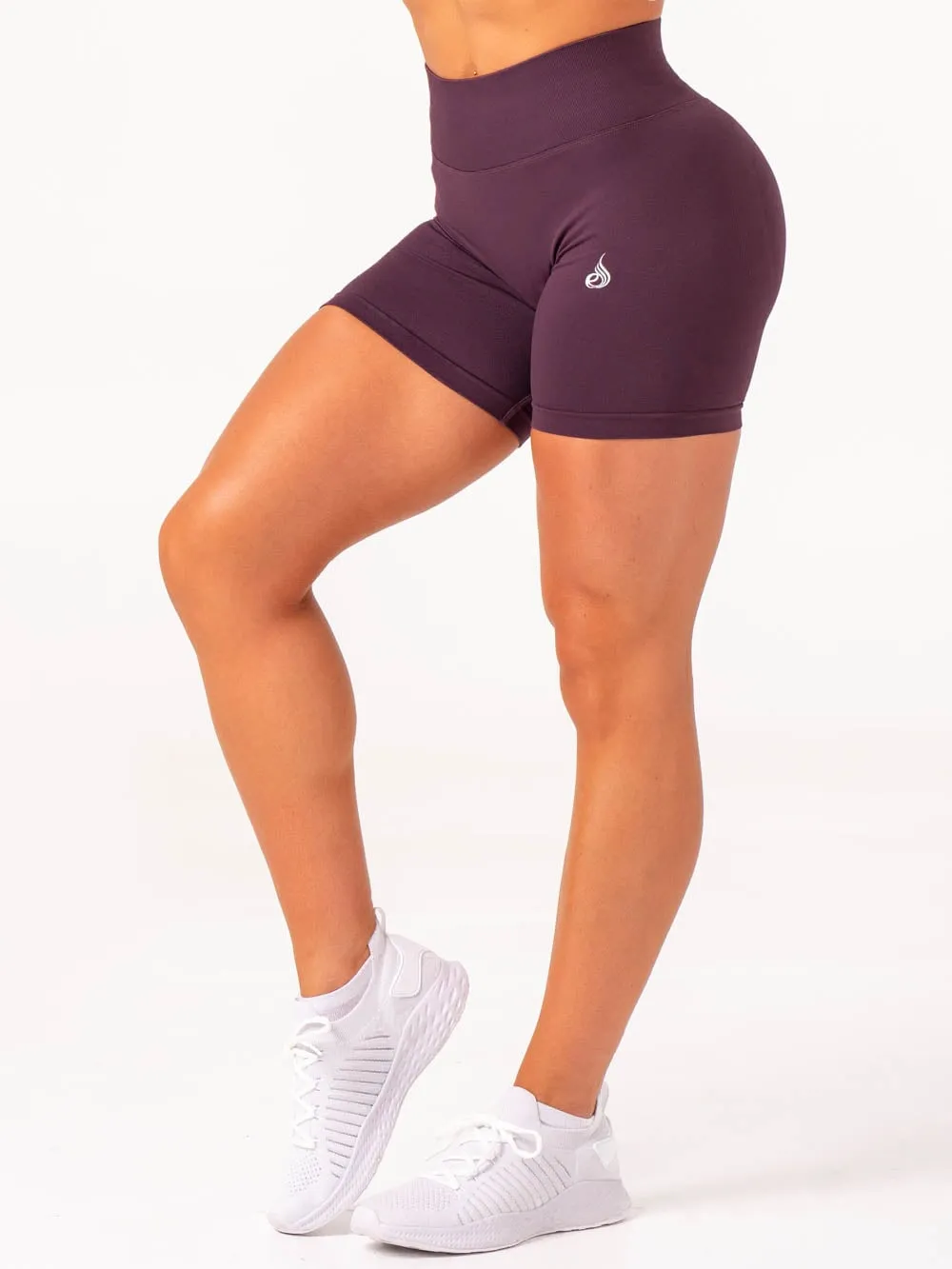 Lift Scrunch Shorts - Plum sold by Ryderwear product image thumbnail 2