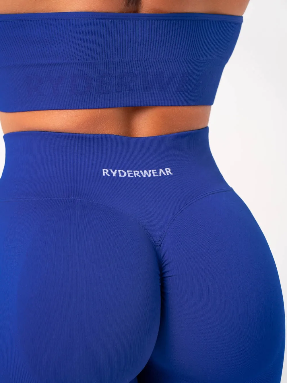 Lift Scrunch Shorts - Cobalt sold by Ryderwear product image thumbnail 4