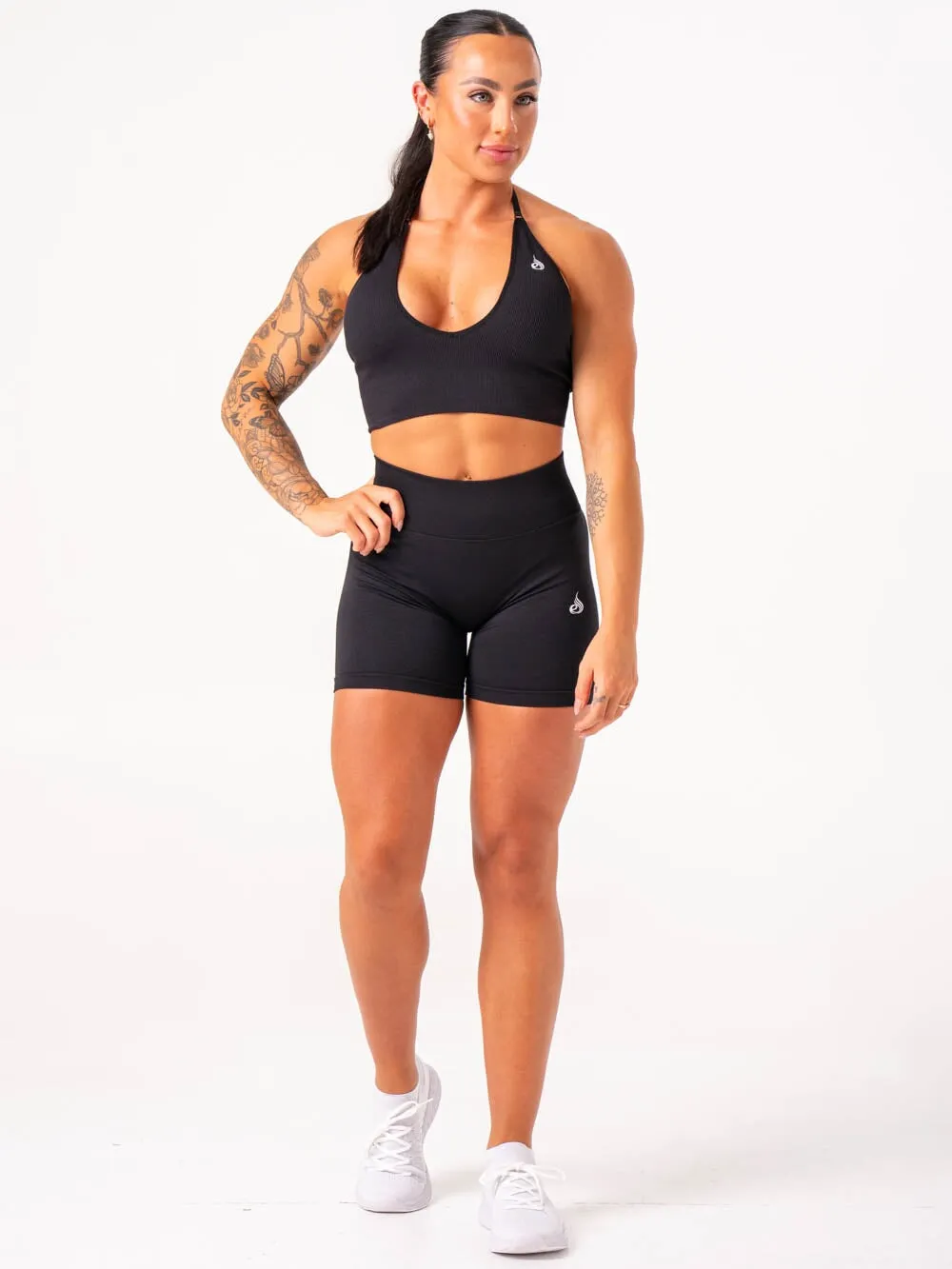 Lift Scrunch Shorts - Black sold by Ryderwear product image thumbnail 5