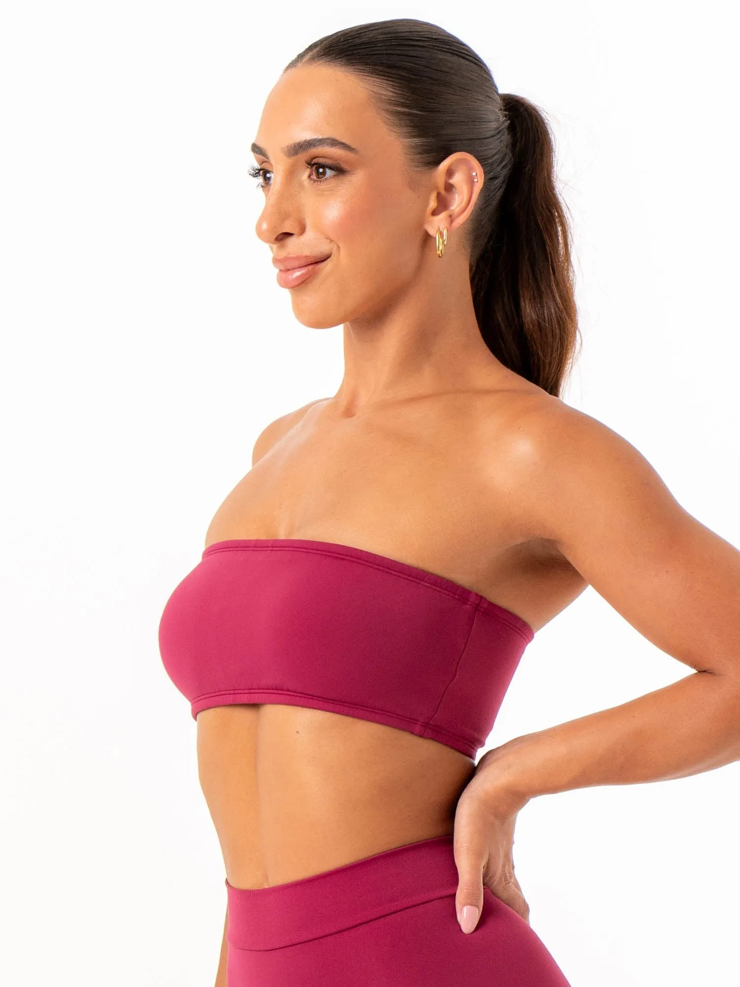 NKD Bandeau - Wine sold by Ryderwear product image thumbnail 3
