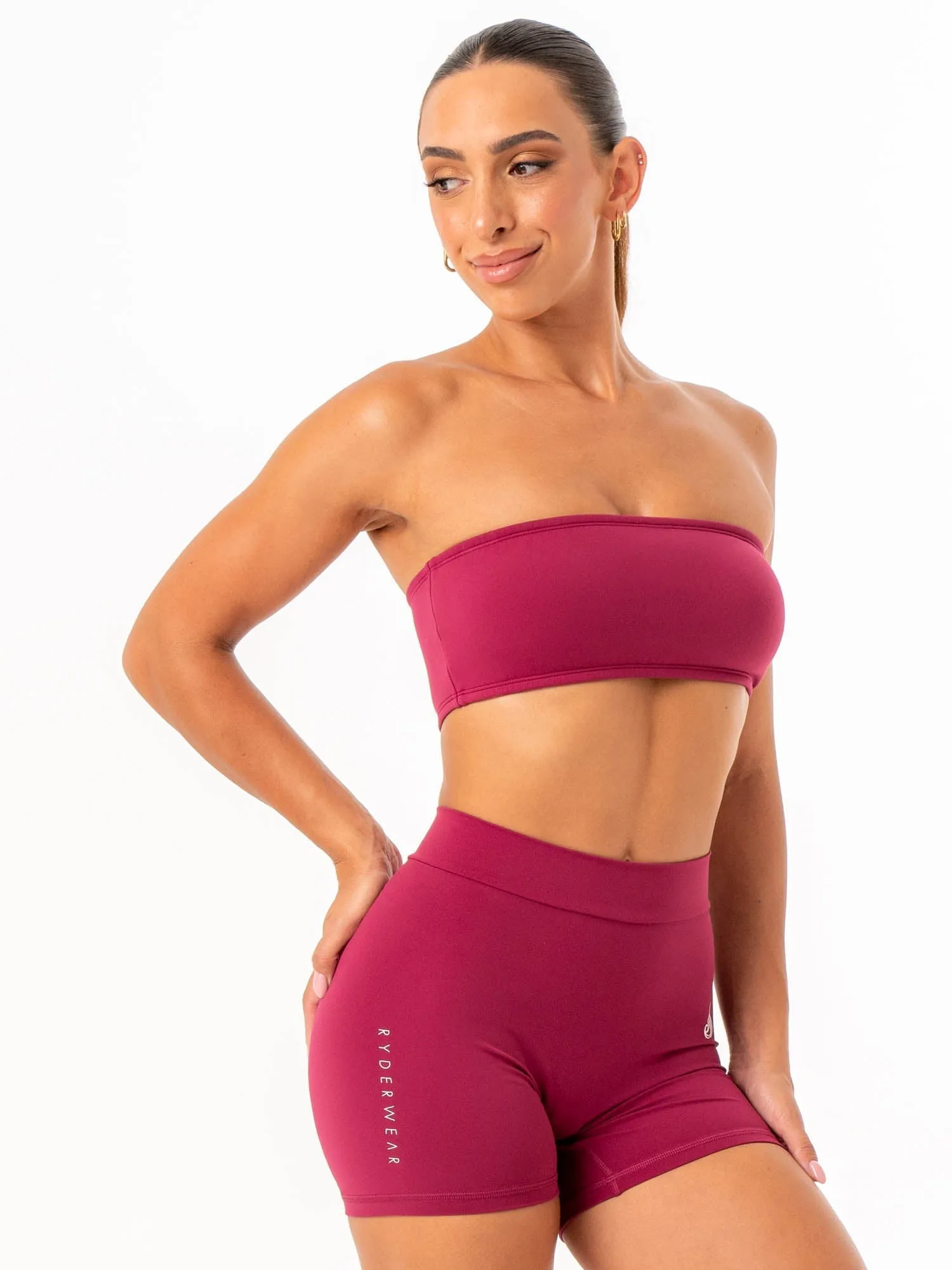 NKD Bandeau - Wine sold by Ryderwear product image thumbnail 4