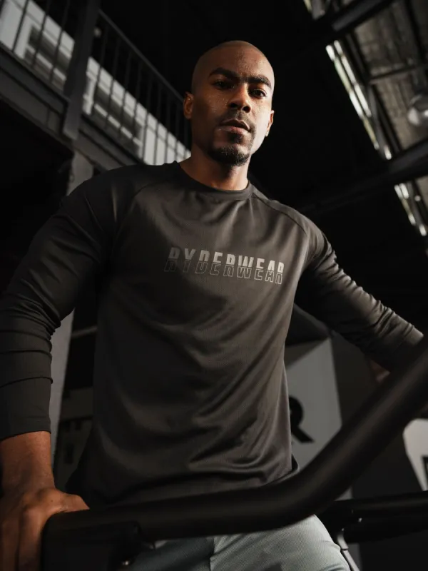 Overdrive Long Sleeve Top - Black sold by Ryderwear