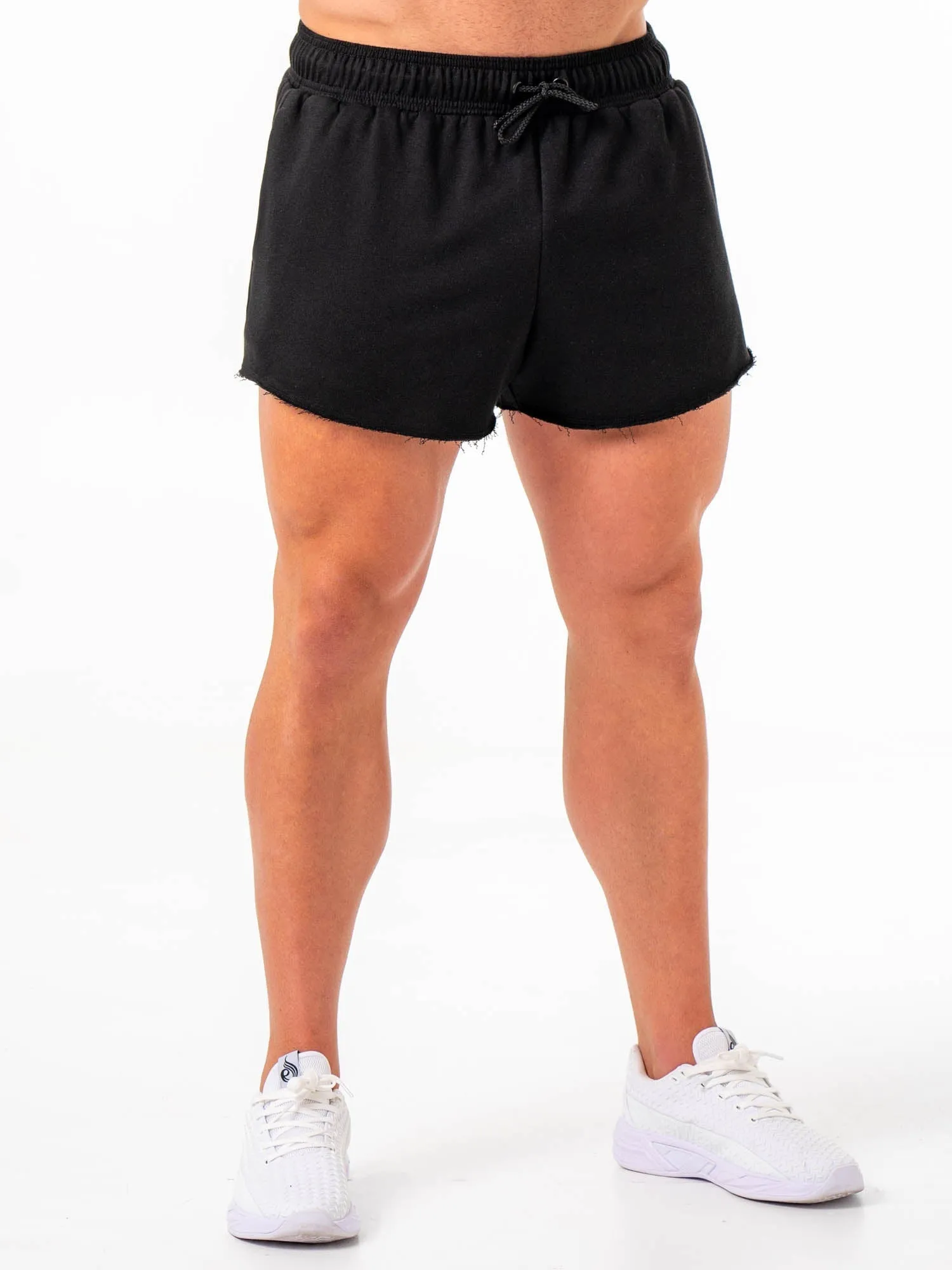 3" Fleece Shorts - Black sold by Ryderwear product image thumbnail 3