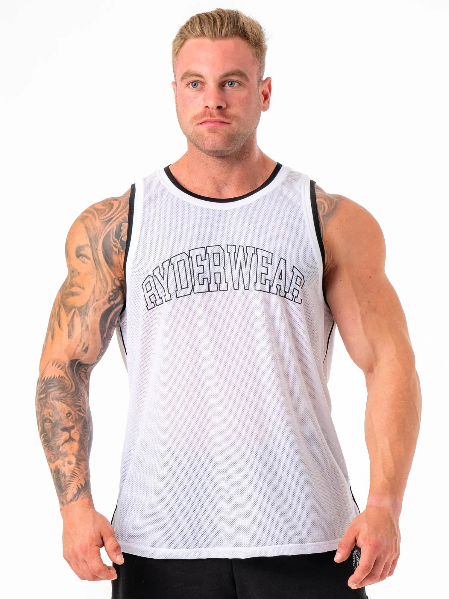 MVP Mesh Jersey - White sold by Ryderwear
