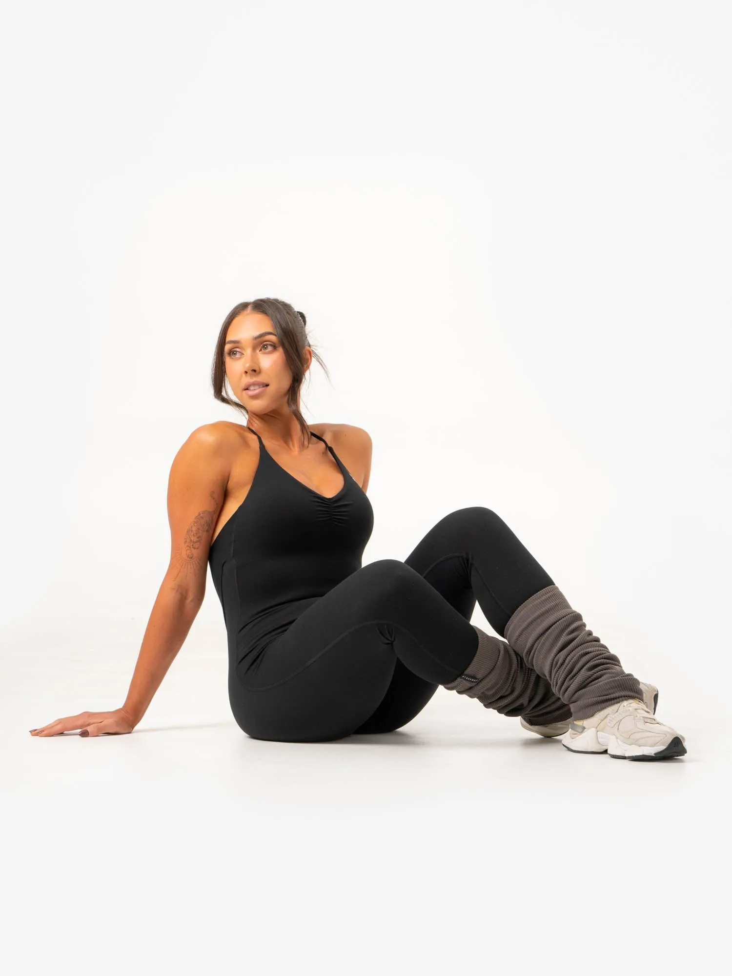 Leg Warmers - Black Stonewash sold by Ryderwear product image thumbnail 2