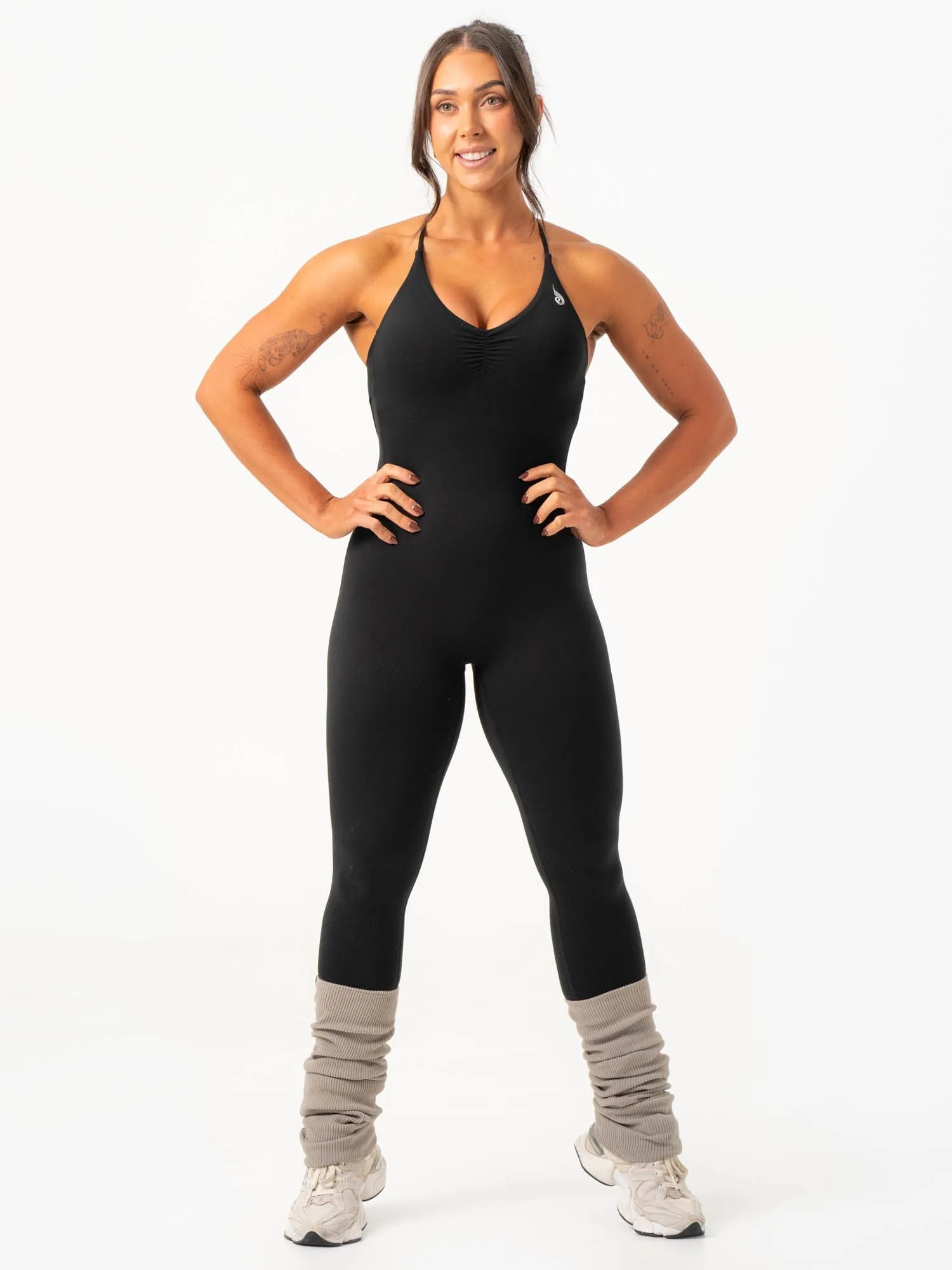 Leg Warmers - Ash Stonewash sold by Ryderwear product image thumbnail 4