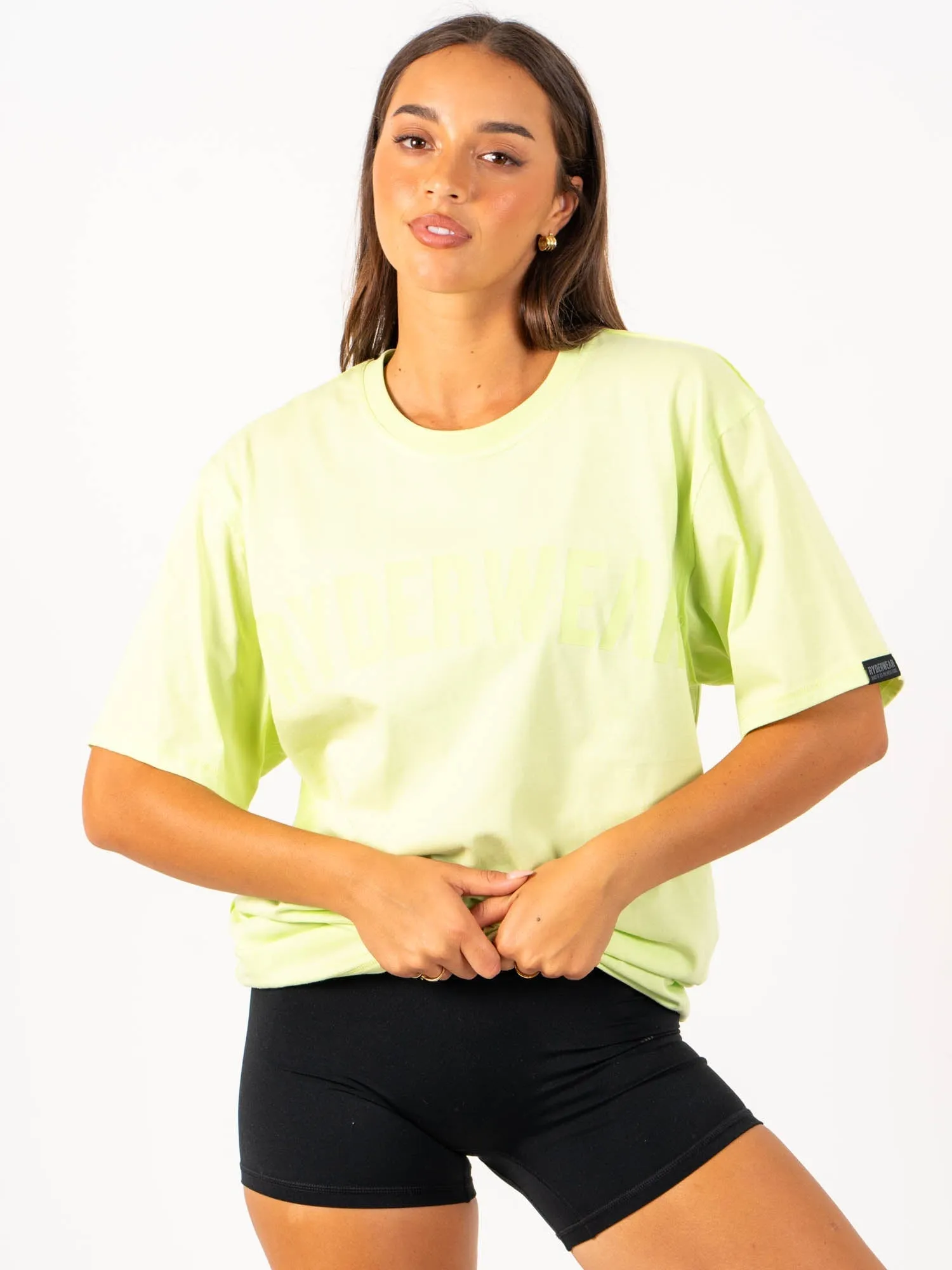 Force Oversized T-Shirt - Lime sold by Ryderwear product image thumbnail 3
